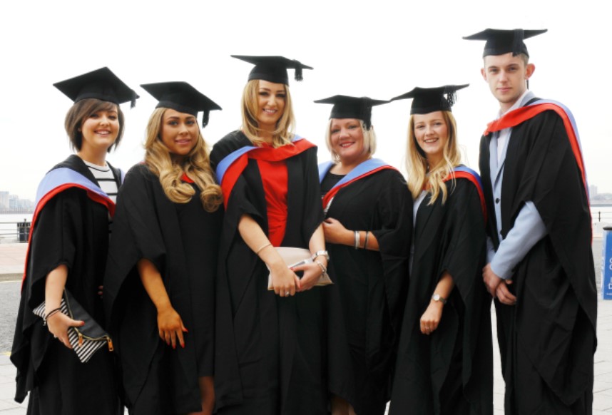 Students graduating