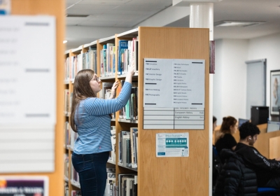 Wirral Met English and maths students doing work on computers